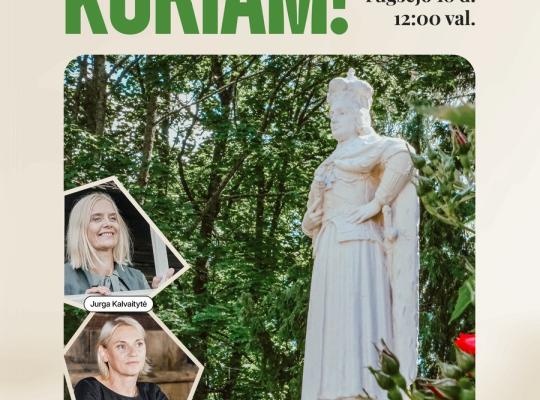 Burbiškio dvare teatras „Labas“ vaikams pasakos Vilniaus kūrimo istoriją