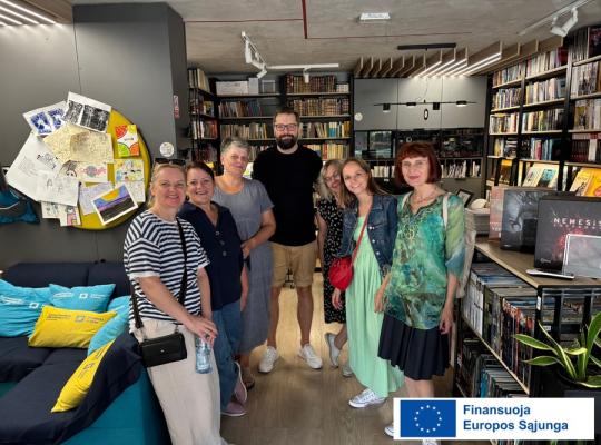 Bibliotekininkai sėmėsi patirties Lenkijoje