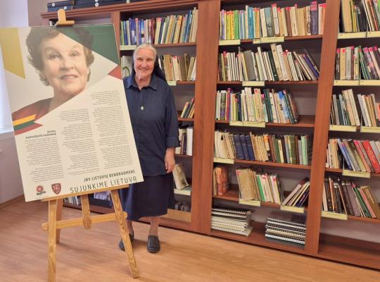 Radviliškio bibliotekoje – dvasinis pokalbis su sese Igne