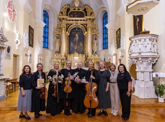 Muzikos skambesys Šeduvos bažnyčioje