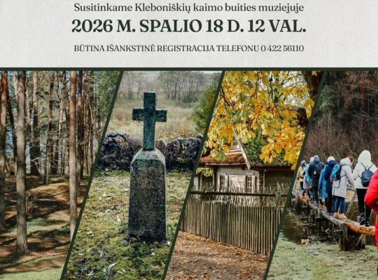 Daugyvenės muziejaus ekskursija „Nuo Ilgių iki Vėlinių“ primins protėvius