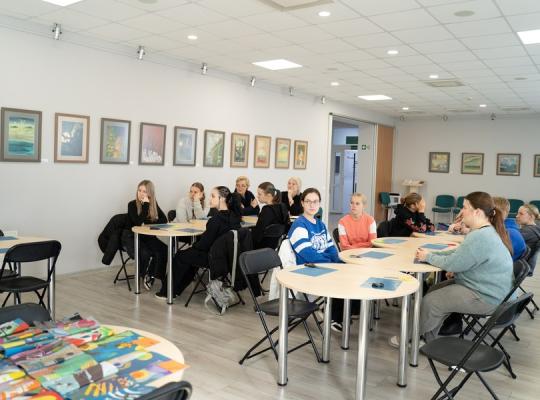 Radviliškio viešojoje bibliotekoje – kūrybos ir tvarumo dermė
