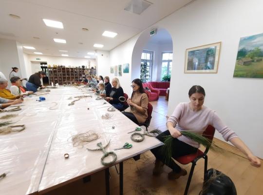 Pakiršinio dvare – žolynų pynimo kūrybinės dirbtuvės