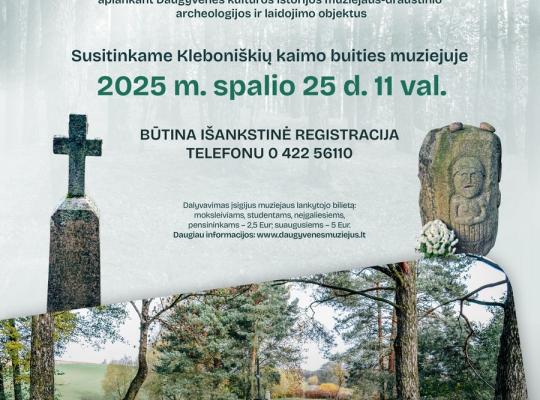 Ekskursija palei Daugyvenę „Nuo Ilgių iki Vėlinių“ primins papročius ir tradicijas
