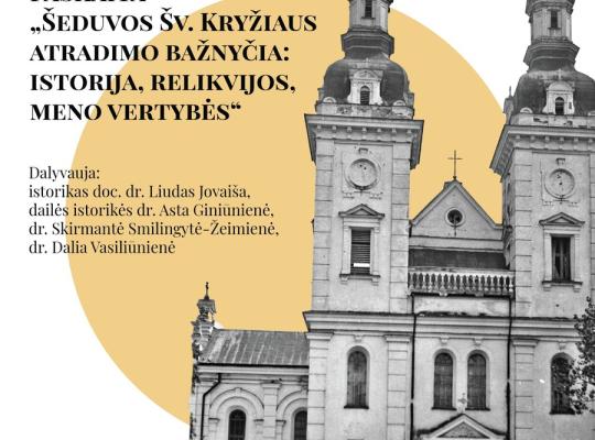 Šeduvos bažnyčioje – paskaita apie praeitį, relikvijas ir meno vertybes
