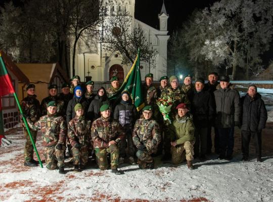 Sausio 13-osios minėjimas Baisogaloje: priesaika, atmintis ir gyva laisvės dvasia
