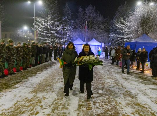 Laisvės gynėjų dienos 35-mečio minėjimas Šeduvoje