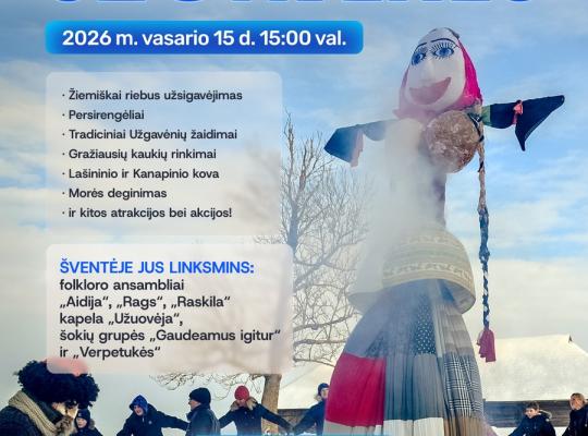 Kleboniškių muziejuje tradicijas tęs sočios, trankios, linksmos Užgavėnės