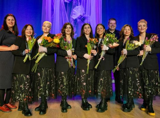 Šeduvoje muzika skambėjo moterims