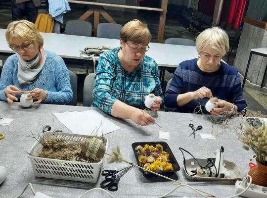 Kūryba ir tradicijos artėjant Velykoms