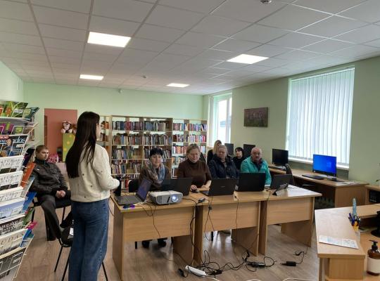 Projekto „Prisijungusi Lietuva: skaitmeninių įgūdžių tobulinimas“ mokymai vyko Radviliškio mieste ir rajone