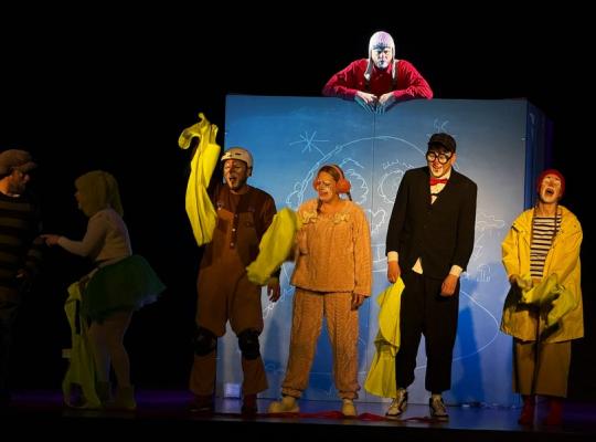 Baisogalos kultūros centre skambėjo vaikų juokas