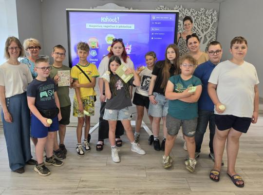 Pažinimas per kūrybines dirbtuves su R. Bačiuliene