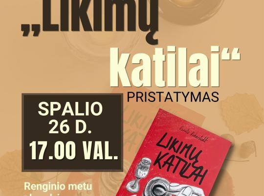 Autorės Renatos Rehnstedt novelių rinkinio pristatymas „Likimų katilai“