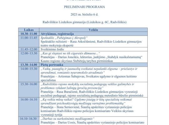 Kviečiame į konferenciją apie pagalbą vaikams, paaugliams ir jaunuoliams