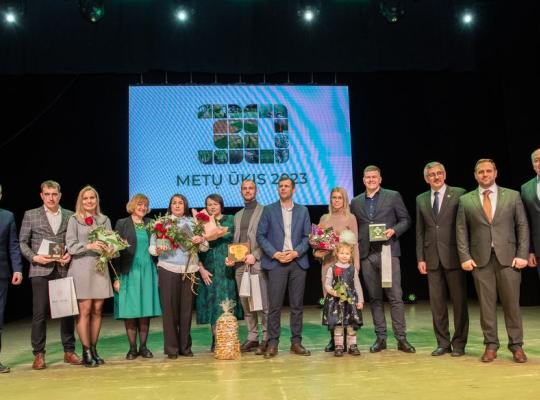 Respublikiniame renginyje pagerbti ir apdovanoti rajono ūkininkai