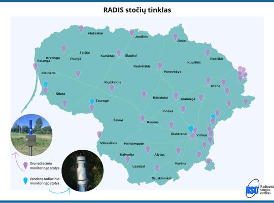 Nuolat stiprinami radiacinio pavojaus stebėjimo ir ankstyvojo perspėjimo pajėgumai