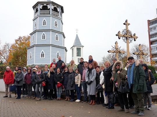 Radviliškyje viešėjo asociacijos „Europos žmonių festivalis“ atstovai iš 14 Europos šalių