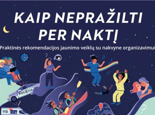 Kaip nepražilti per naktį
