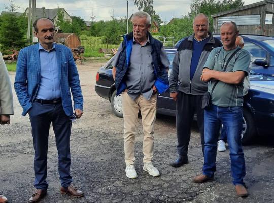 Darbo grupės nariai susitiko su rajono ugniagesių komandomis