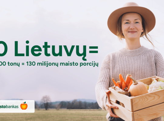 Iš nerealizuoto derliaus Lietuvoje – 130 milijonų porcijų maisto ir iki penktadalio vaisių ir daržovių derliaus vartotojų stalų nepasiekia