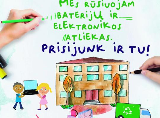 Jau vienuoliktą kartą startuoja aplinkosaugos projektas MES RŪŠIUOJAM