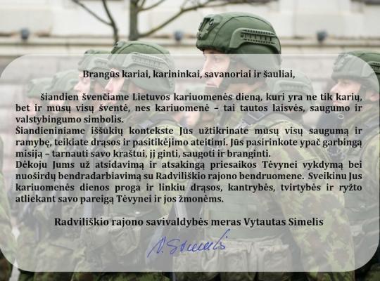 Brangūs kariai, karininkai, savanoriai ir šauliai