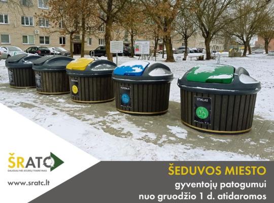 Džiugos naujienos Šeduvos miesto daugiabučių namų gyventojams!
