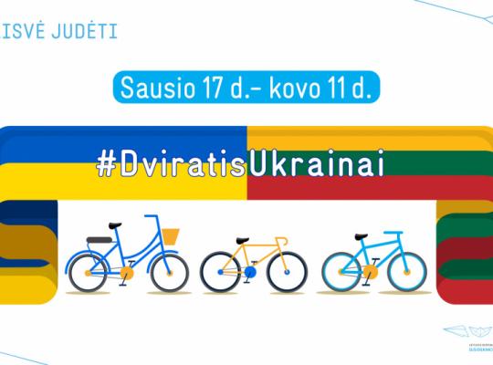 #DviratisUkrainai: Susisiekimo ministerija kviečia dovanoti dviračius ukrainiečiams