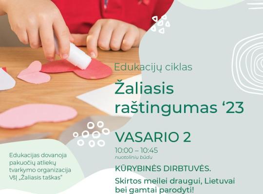 Kviečiame pasitikrinti „žaliąjį raštingumą“
