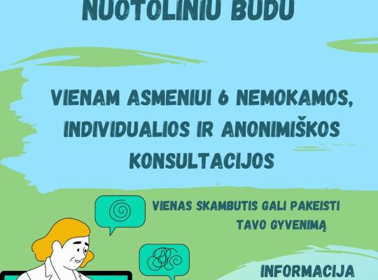 Kvietimas stiprinti psichinę sveikatą