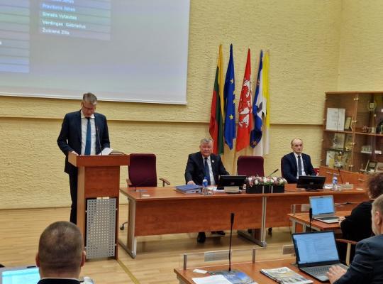 Prisiekė du nauji Tarybos nariai