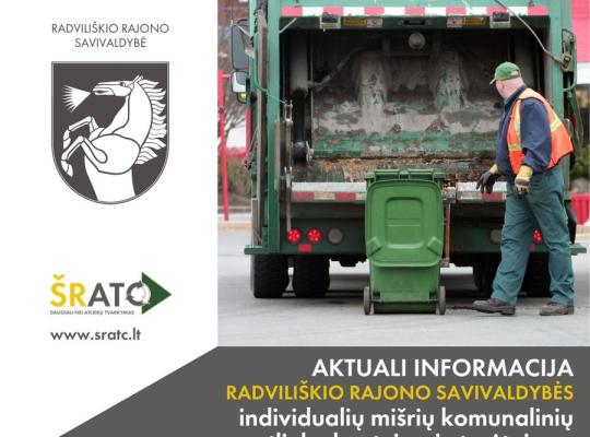 Radviliškio rajono savivaldybėje – naujas komunalinių atliekų vežėjas