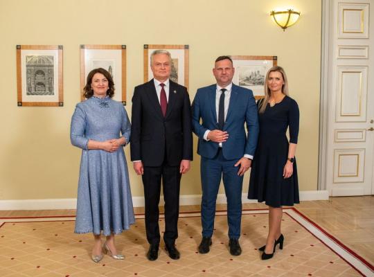 Lietuvos savivaldybių merai susitiko su Lietuvos Respublikos Prezidentu Gitanu Nausėda