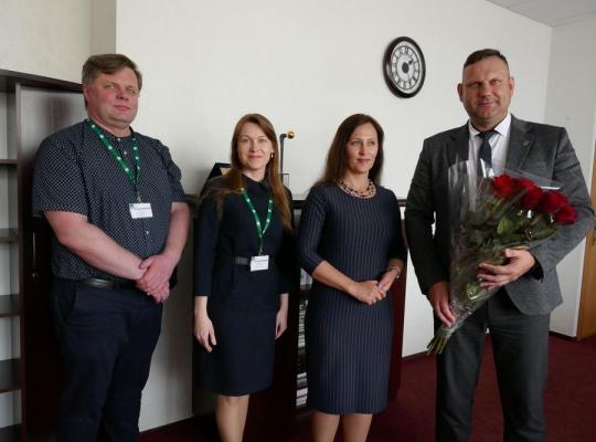 Meras Kazimieras Račkauskis su Šiaulių AVMI kalbėjosi apie biudžetą, nedarbo mažinimą ir užimtumo didinimą Šiaulių apskrityje