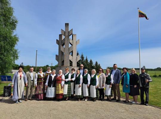 Pagerbtas partizanų atminimas