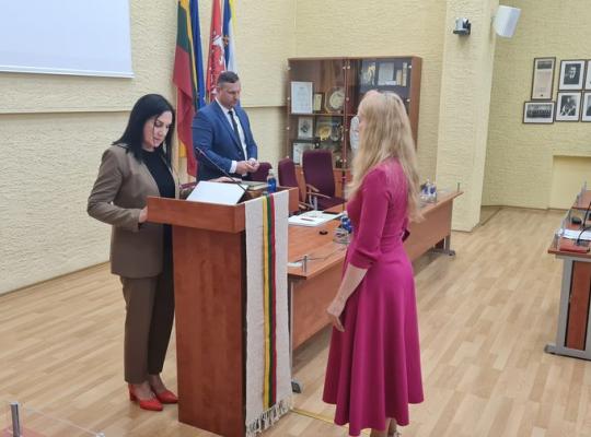 Prisiekė du Radviliškio rajono savivaldybės tarybos nariai