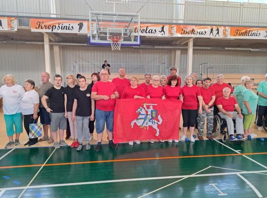 Šiaulių regiono neįgalieji sportavo Radviliškyje