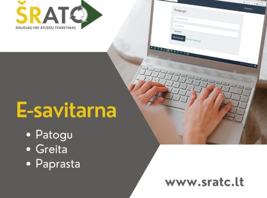 Gyventojai kviečiami tausoti gamtos išteklius ir rinktis elektroninius mokėjimo pranešimus