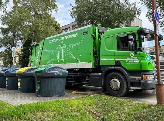 Komunalinių atliekų tvarkymo sistemos infrastruktūros plėtra ir priežiūra Šiaulių regione
