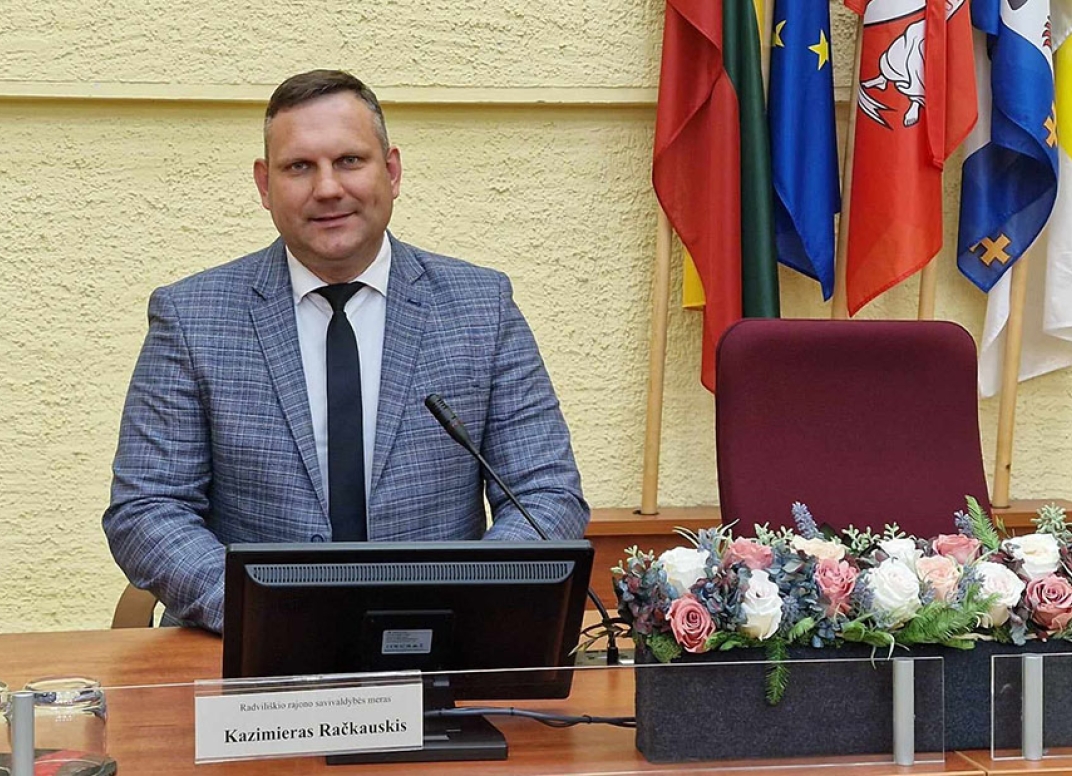 Radviliškio rajono savivaldybės meras Kazimieras Račkauskis