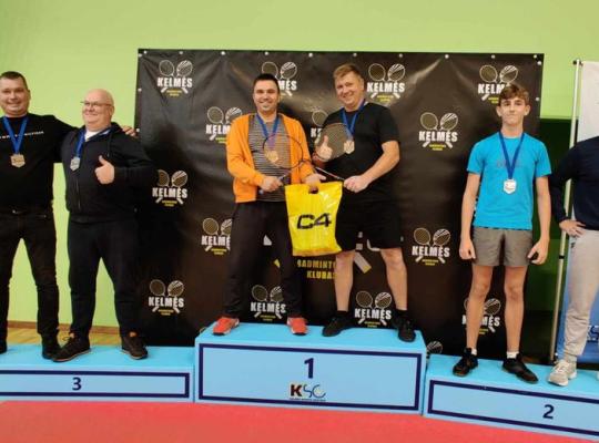 Šeduvos badmintono žaidėjai iškovojo net 8 medalius
