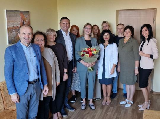 Darbą pradėjo naujoji Radviliškio rajono pirminės sveikatos priežiūros centro direktorė