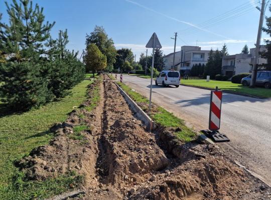 Naujas šaligatvis Maironio gatvėje bus nutiestas dar šiemet