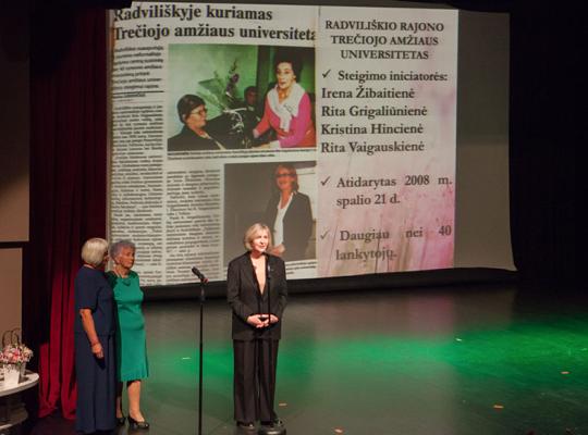 Radviliškio rajono TAU – 15 metų