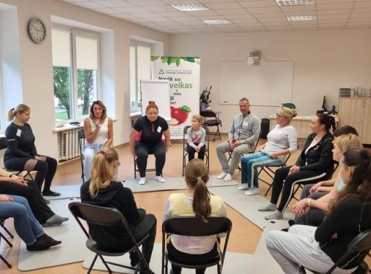 Emocinės ir psichinės sveikatos gerinimo užsiėmimai Radviliškio rajone gyvenantiems ukrainiečiams