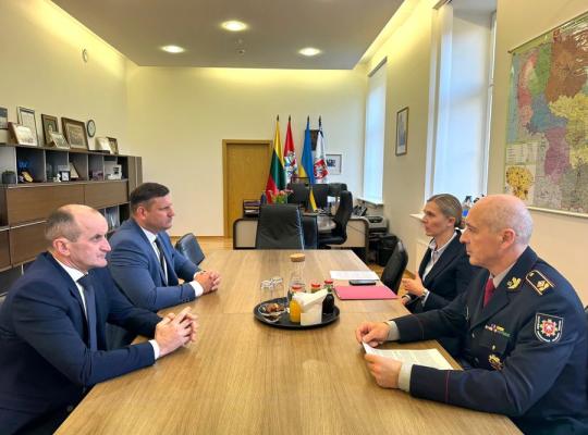 Dėl priešgaisrinės saugos reformos Radviliškio rajonas pristatytas kaip pavyzdys kitiems