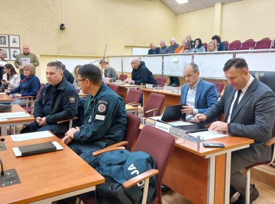 Savivaldybėje vyko civilinės saugos stalo pratybos