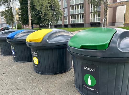 Skelbiami atliekų surinkimo grafikai Radviliškio rajone nuo 2024 m. sausio 1 d.