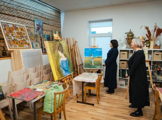 D. Nausėdienė domėjosi Radviliškio trečiojo amžiaus universiteto veikla